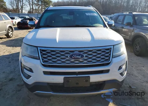 2016 Ford Explorer Platinum из США, поврежденный, VIN 1FM5K8HT8GGC55330